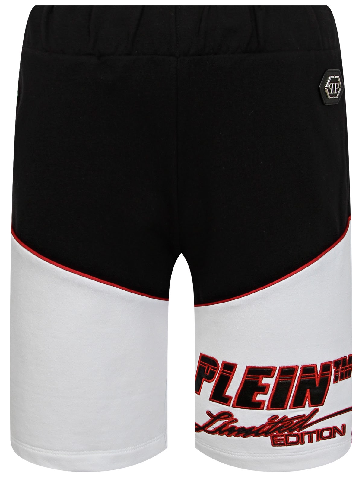 Шорты с контрастным принтом