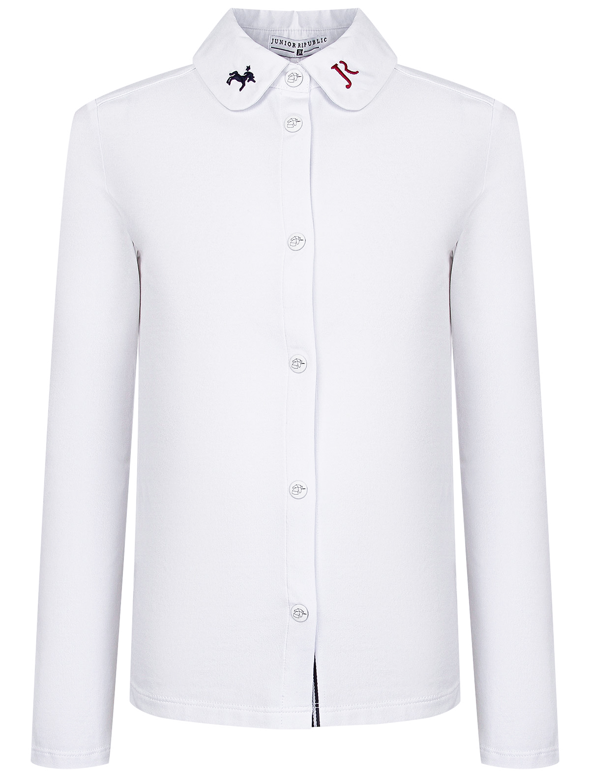 Блуза JUNIOR REPUBLIC 2235057, цвет белый, размер 8