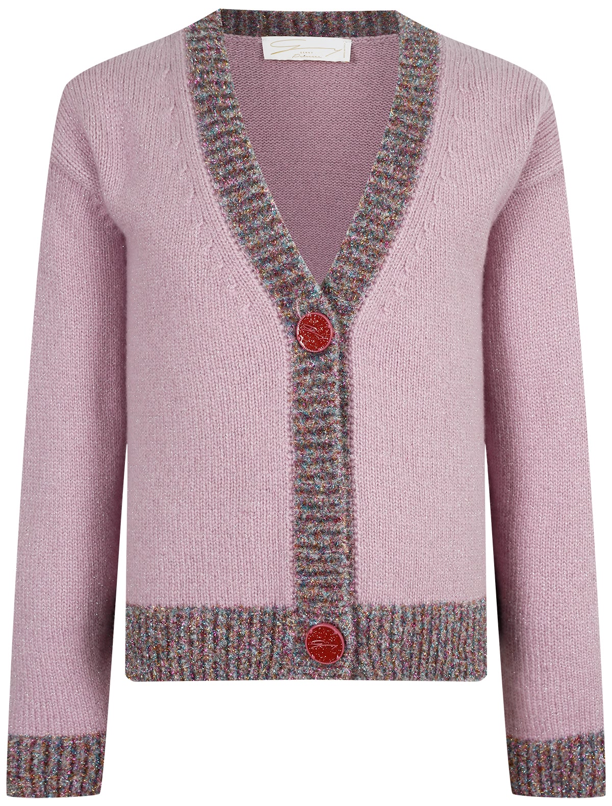 Сиреневый кардиган