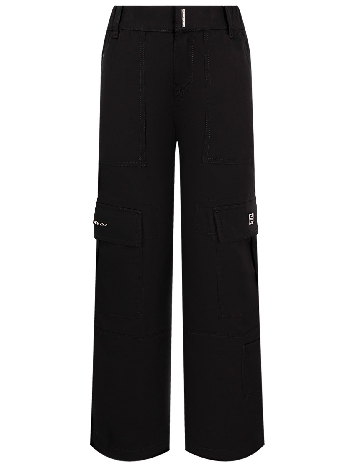 Черные брюки карго