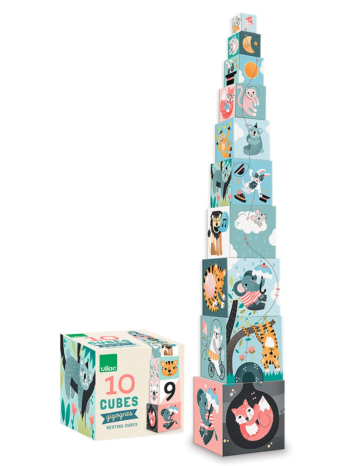 Набор кубиков 10 шт