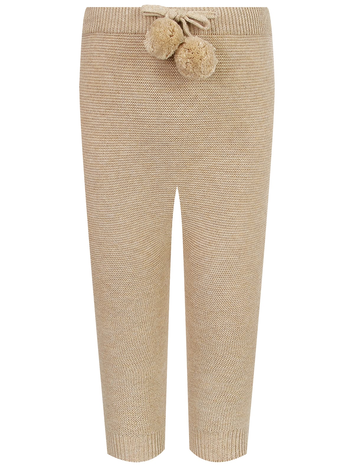 Брюки с пумпонами