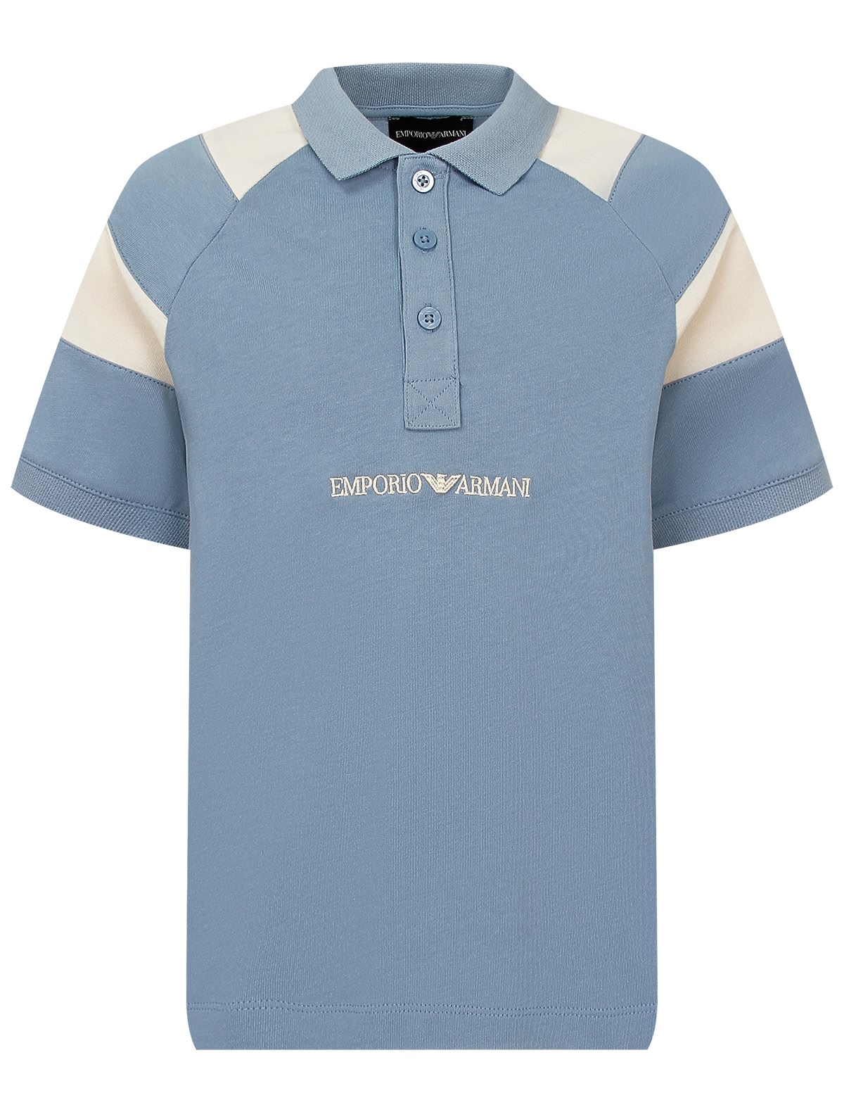 Голубое поло