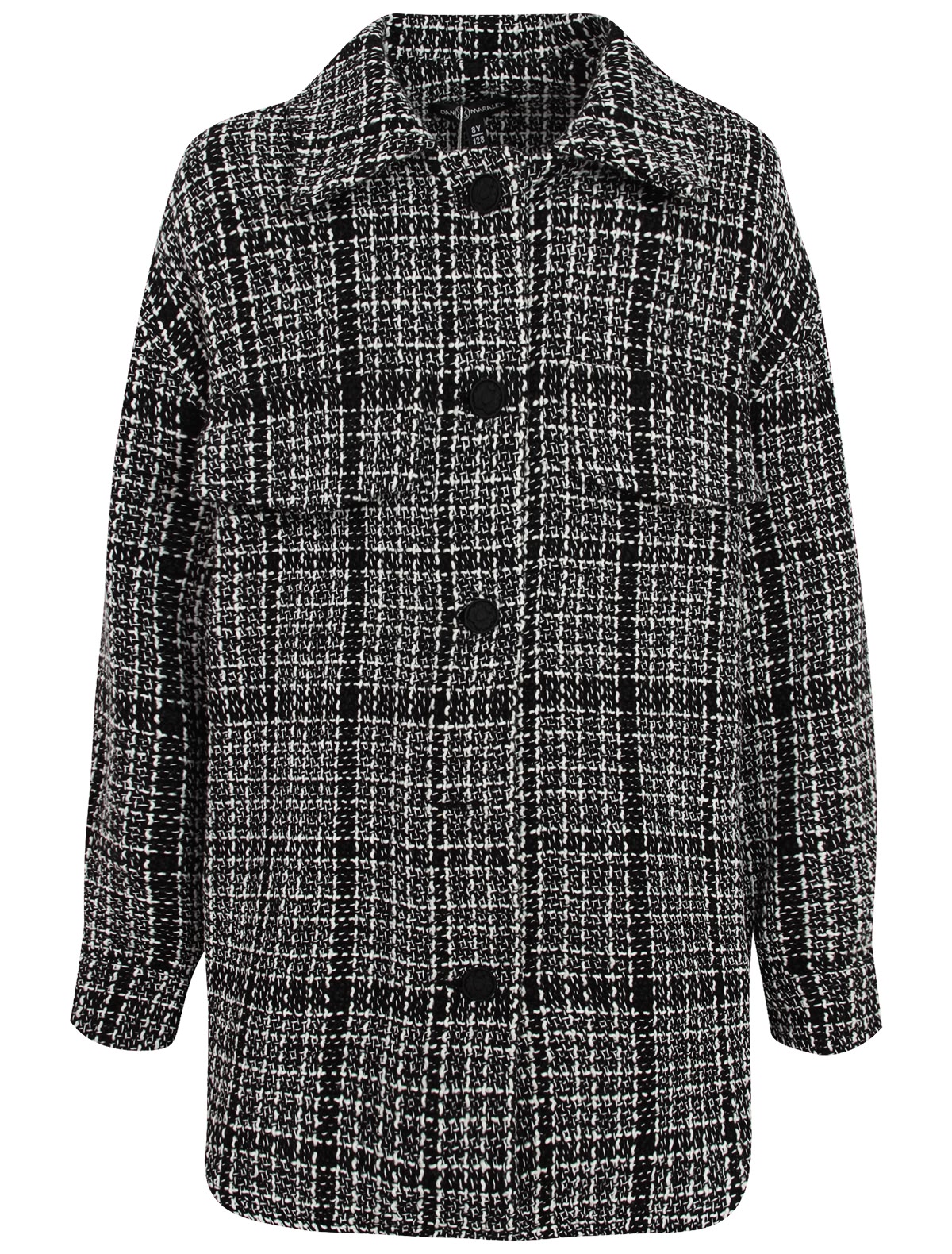 Твидовый жакет в клетку