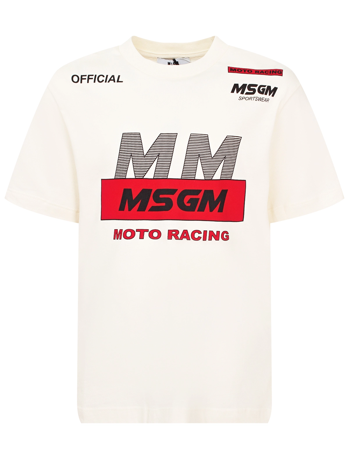 

Футболка MSGM, Бежевый, 2893654