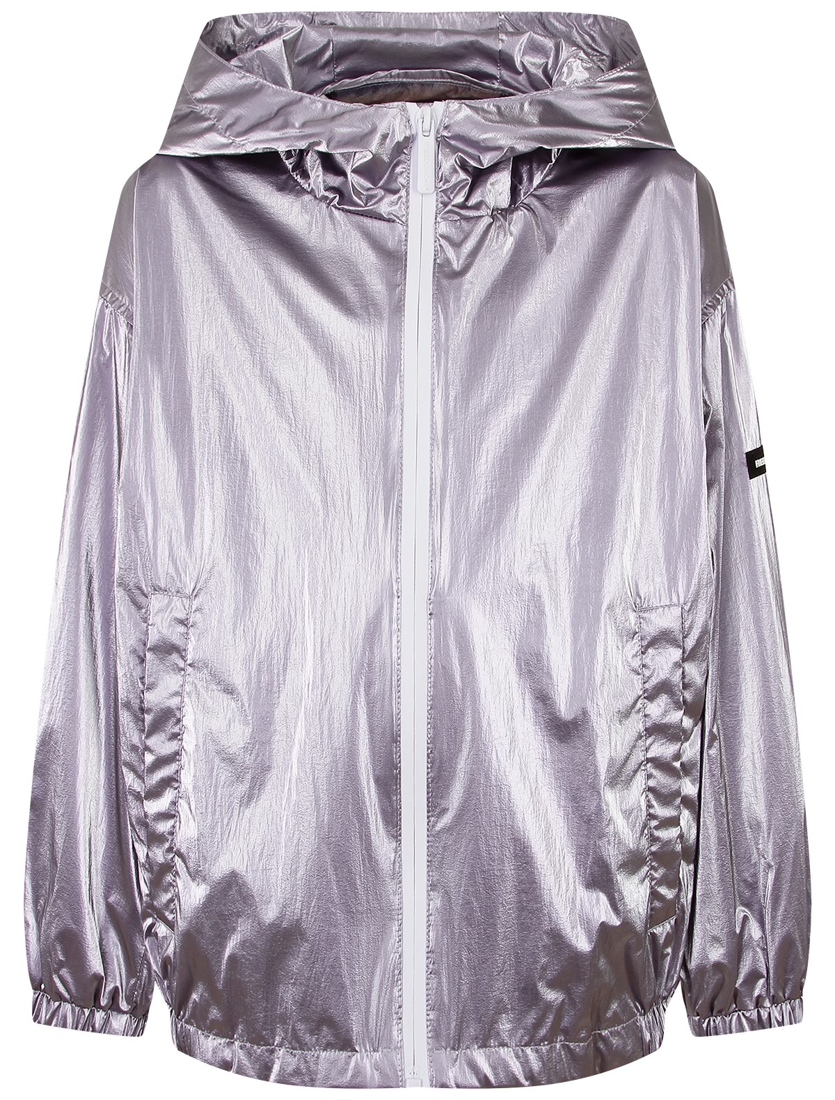 Ветровка с эффектом металлик