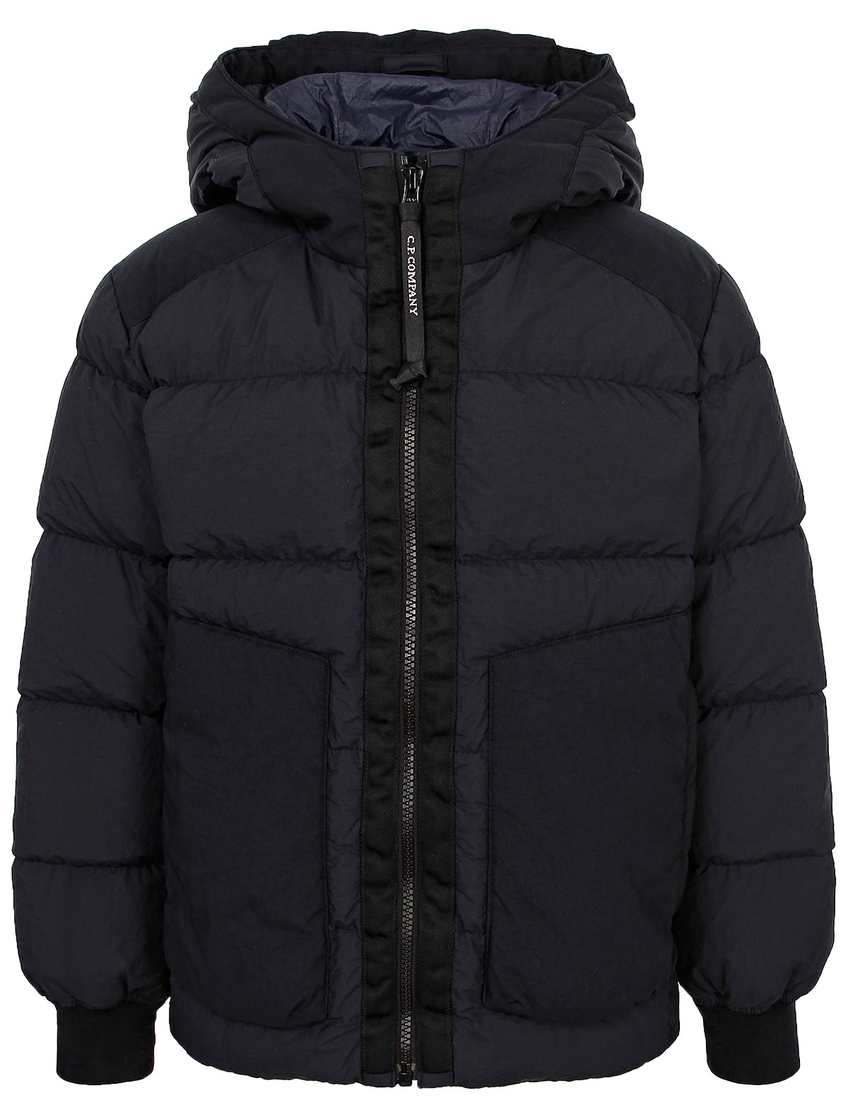 синяя пуховая Куртка