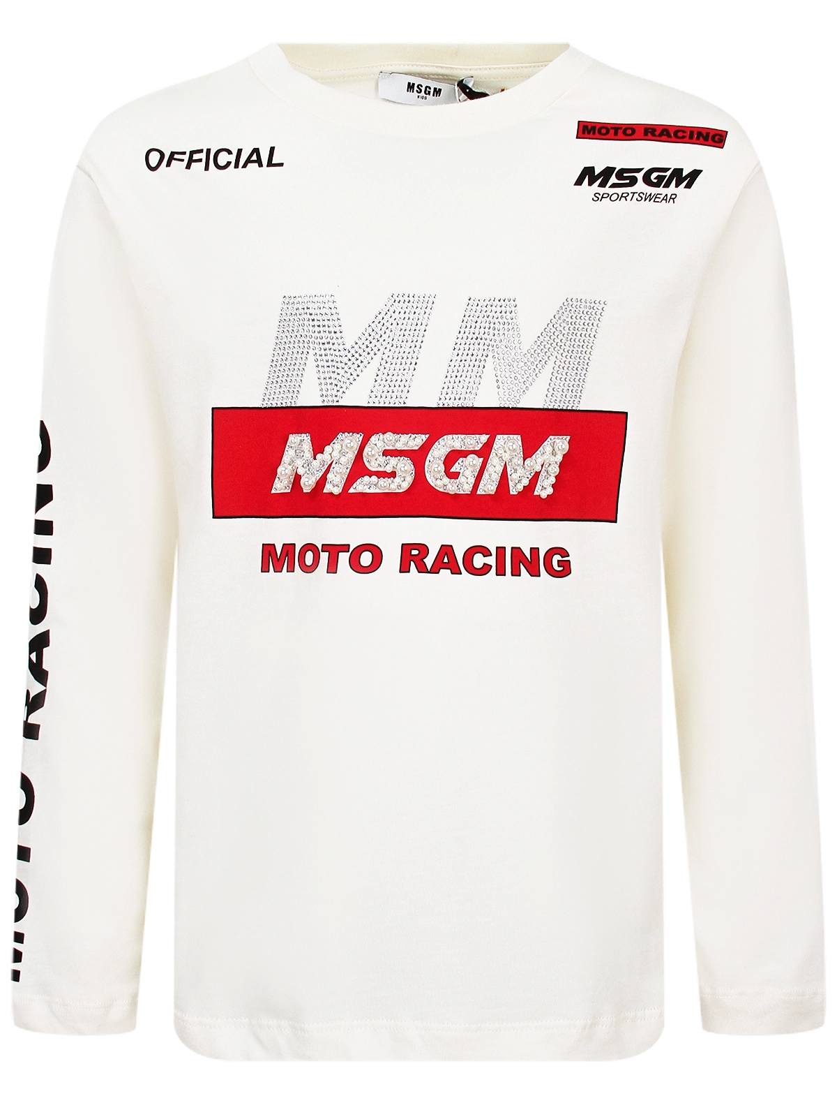

Лонгслив MSGM, Бежевый, 2893733
