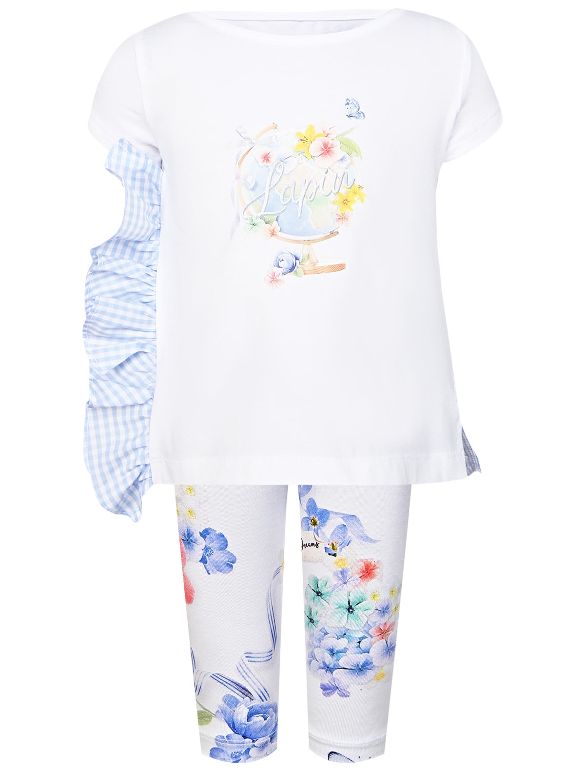 Комплект с цветочным принтом