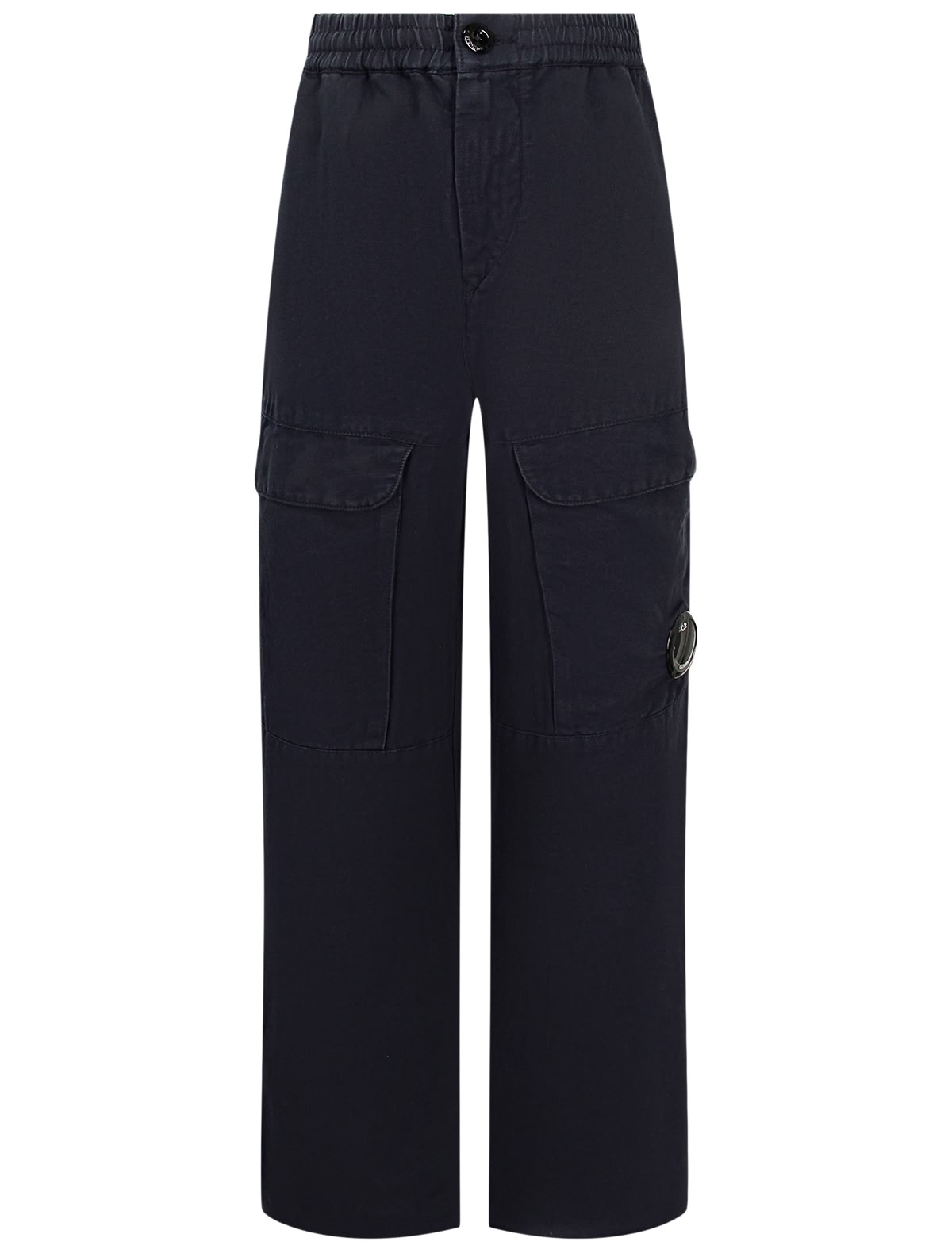 Тёмно-синие брюки карго