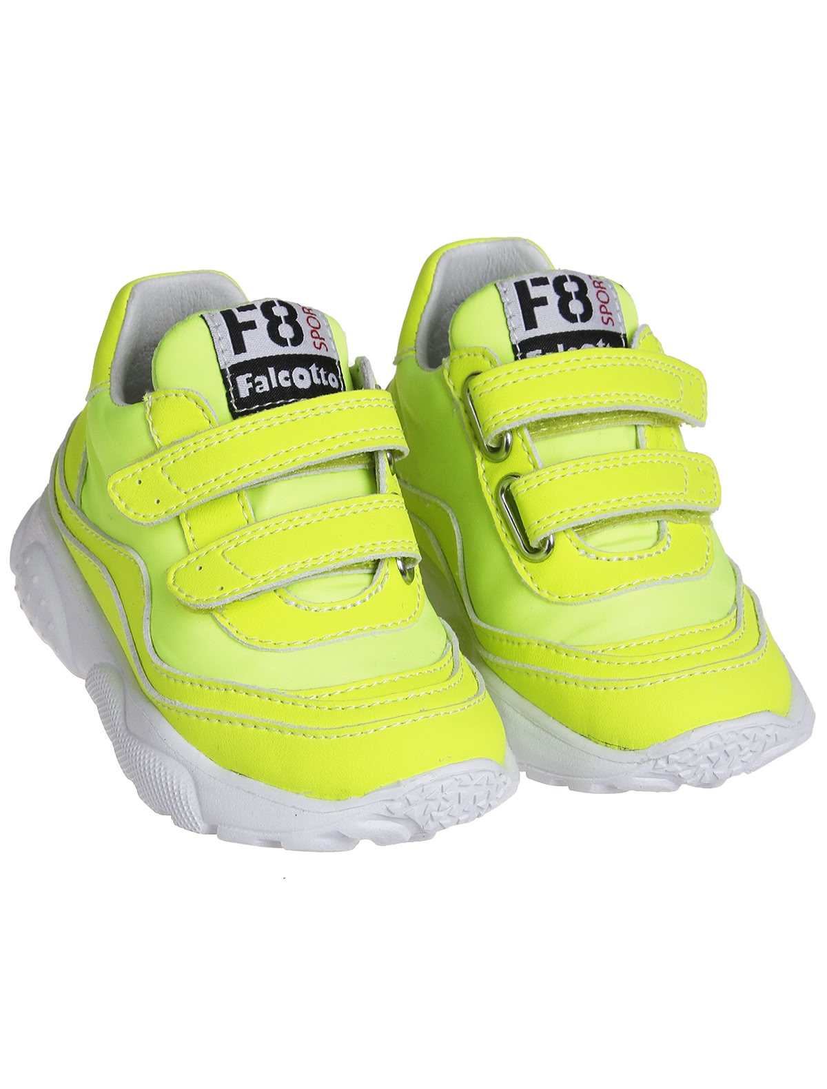 Неоново-желтые кроссовки