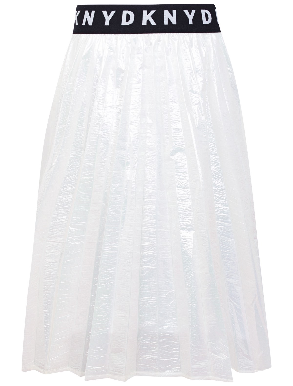 белая Юбка с эластичным поясом