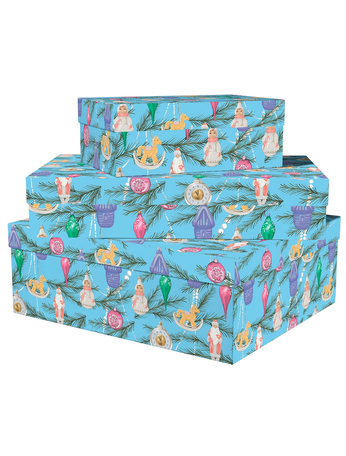 Подарочная упаковка новогодняя елка