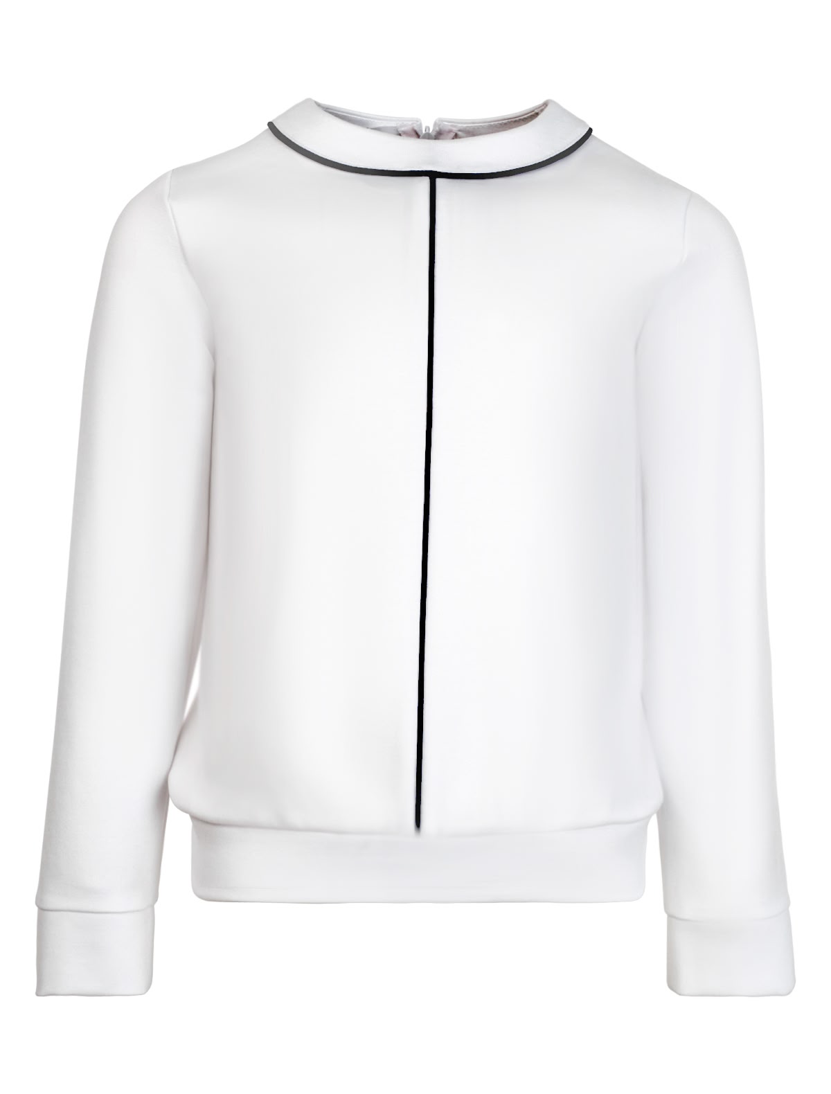 Свитшот с контрастной вставкой