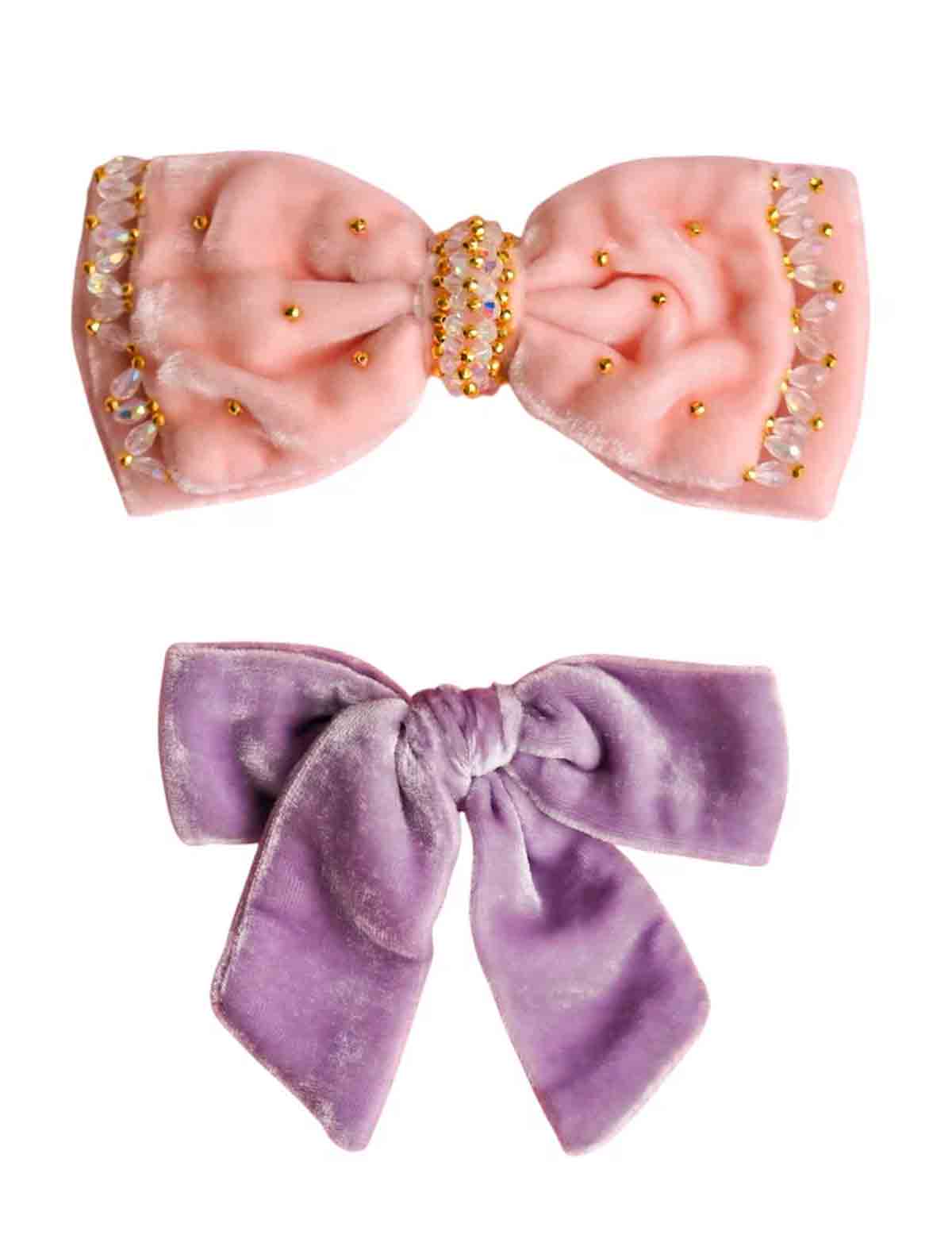 Набор бантов с бисером