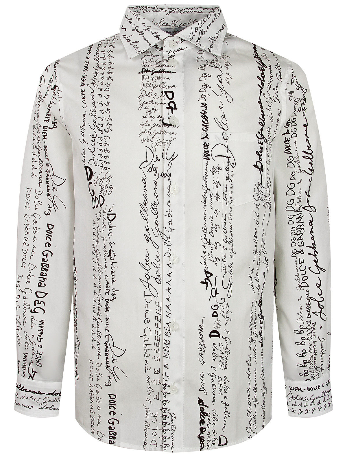 Рубашка Dolce & Gabbana 2264155, цвет белый, размер 5 1014519083712 - фото 1