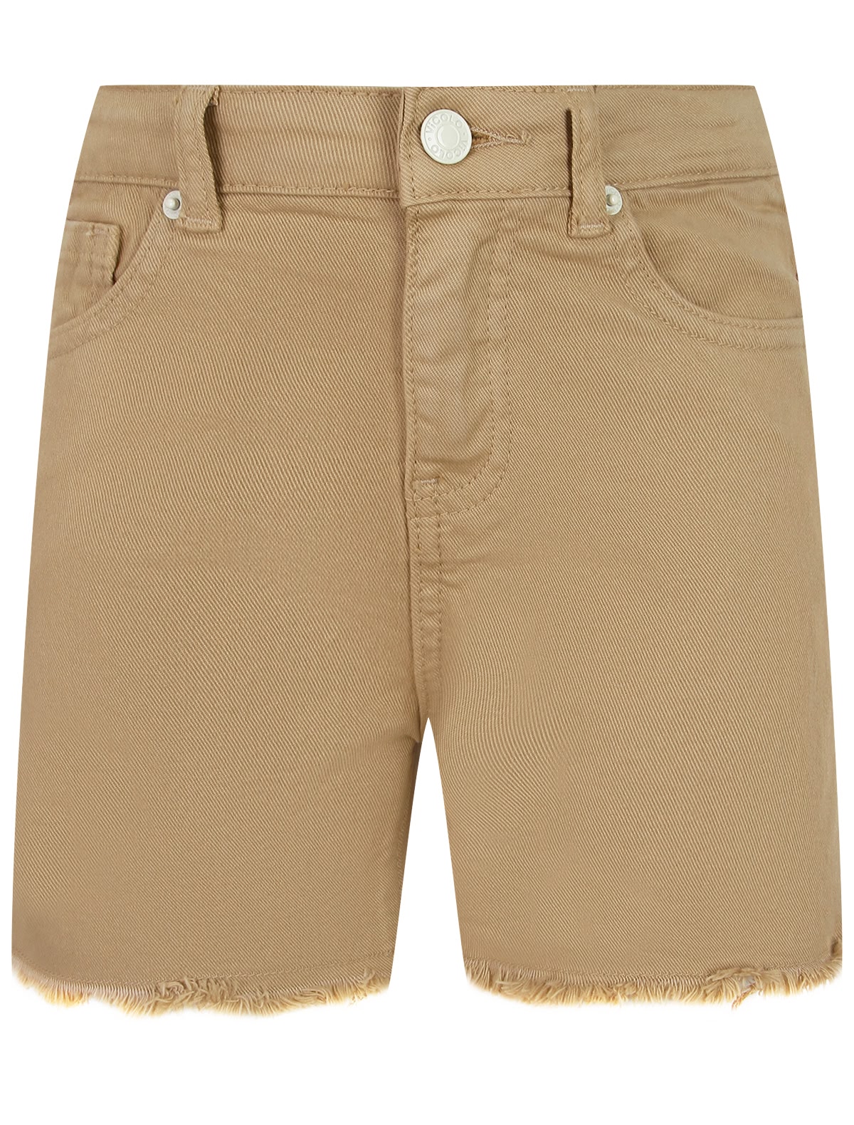 Шорты с необработанным краем