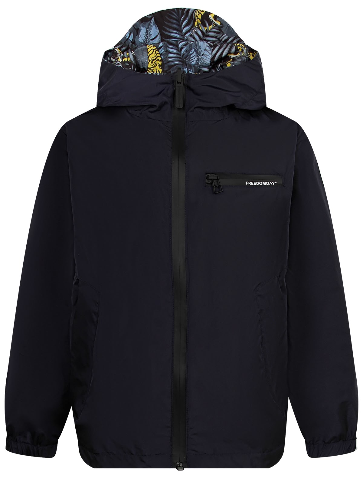 Куртка двусторонняя с тиграми