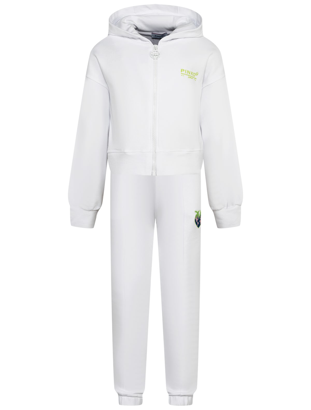 Белый спортивный костюм