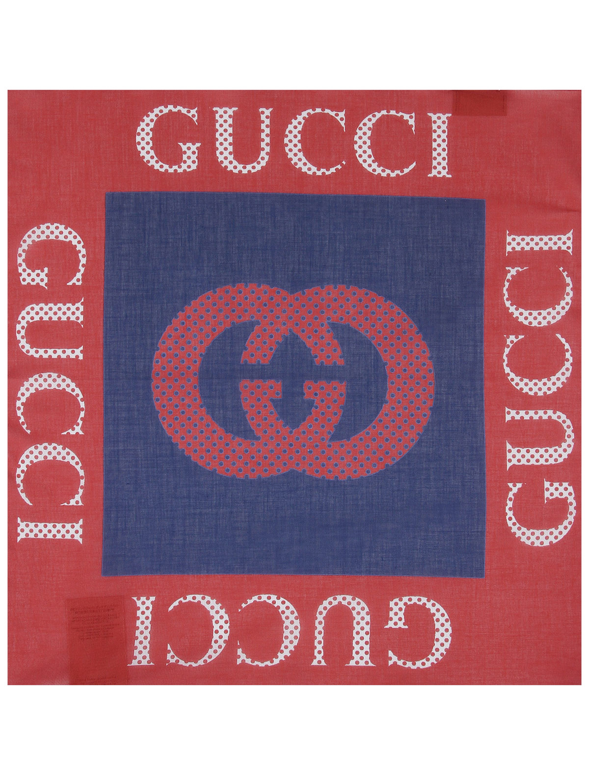 

Платок GUCCI, Красный, 2276519
