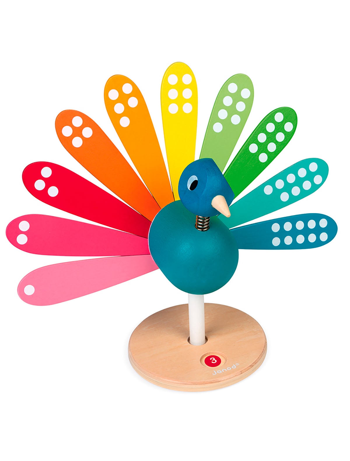 Игрушка развивающая Павлин