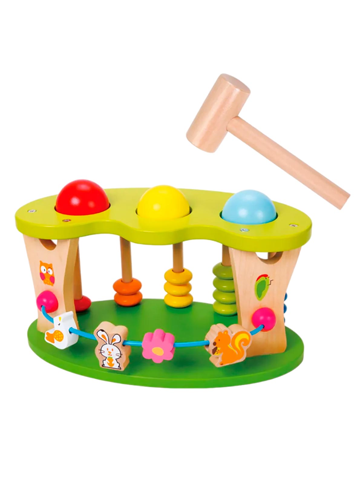 Игрушка-колотушка Цветочная поляна