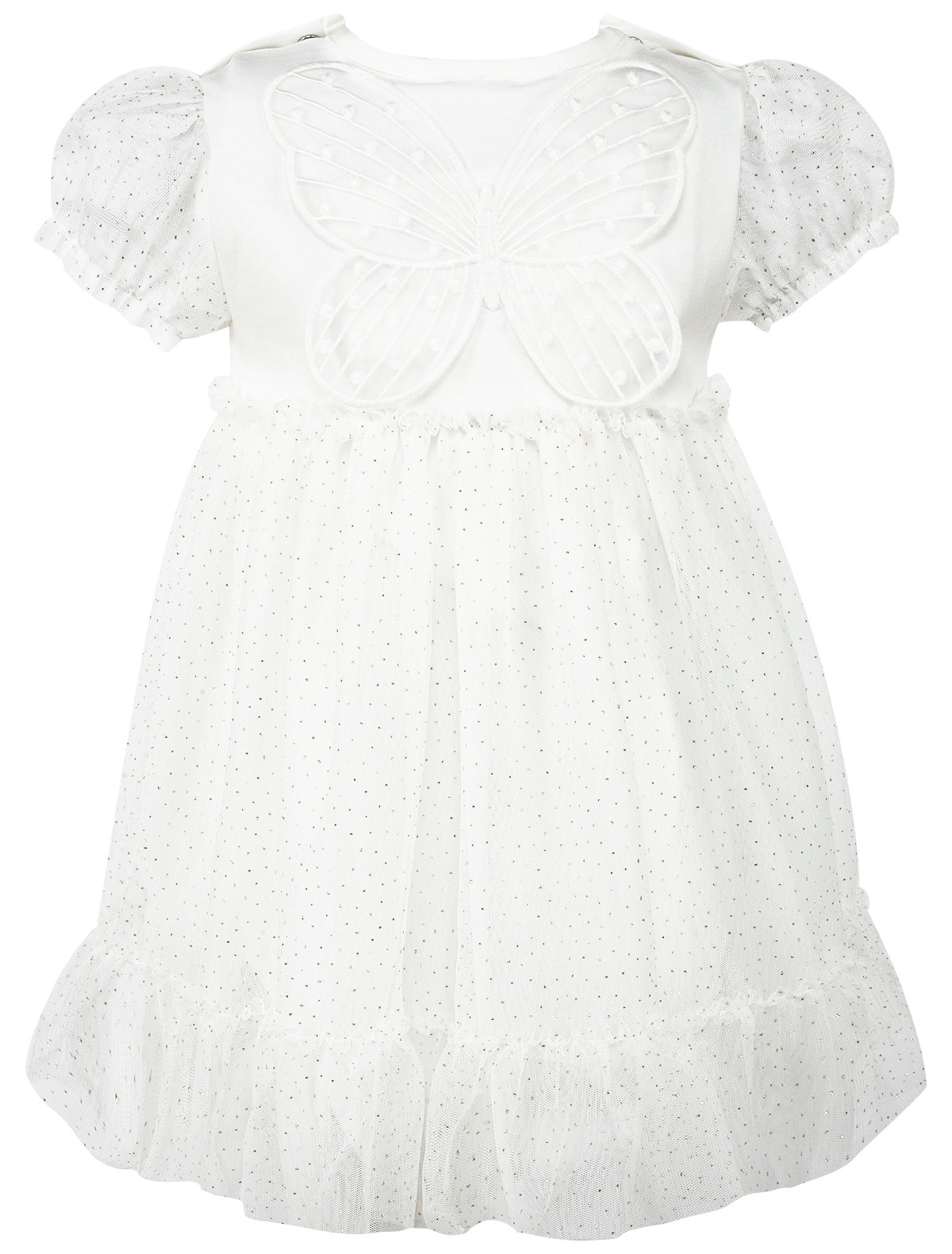 Платье Mayoral 2666528, цвет белый, размер 9 1054609412084 - фото 2