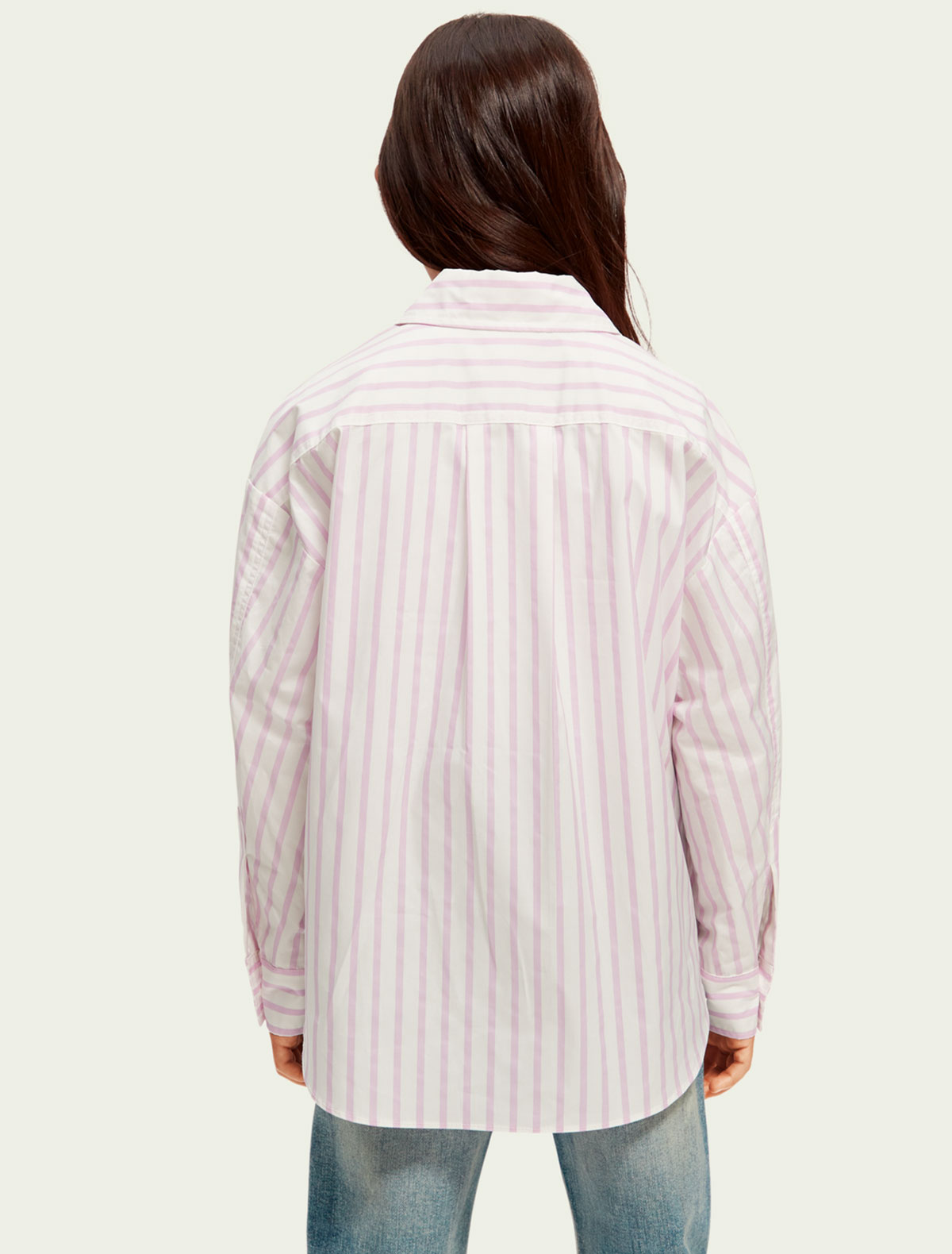 Рубашка SCOTCH & SODA 2535454, цвет белый, размер 7 1014509370051 - фото 4