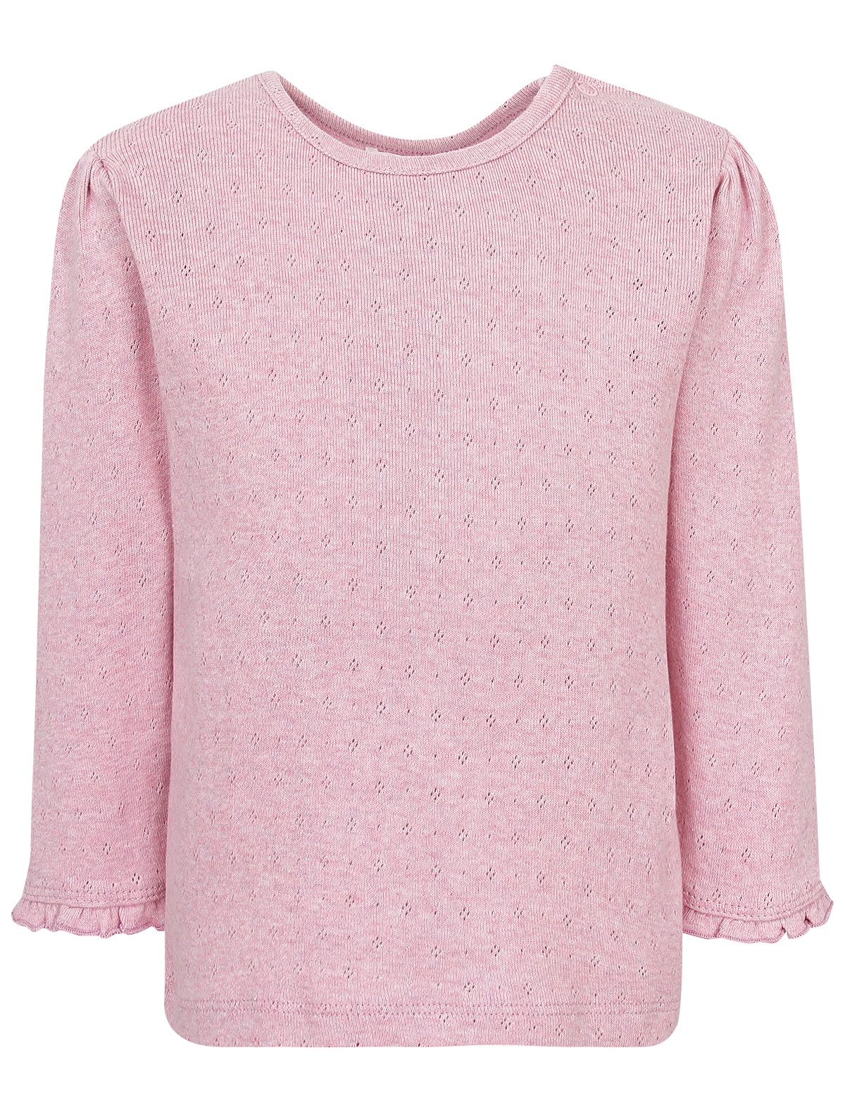 Лонгслив пудрового цвета