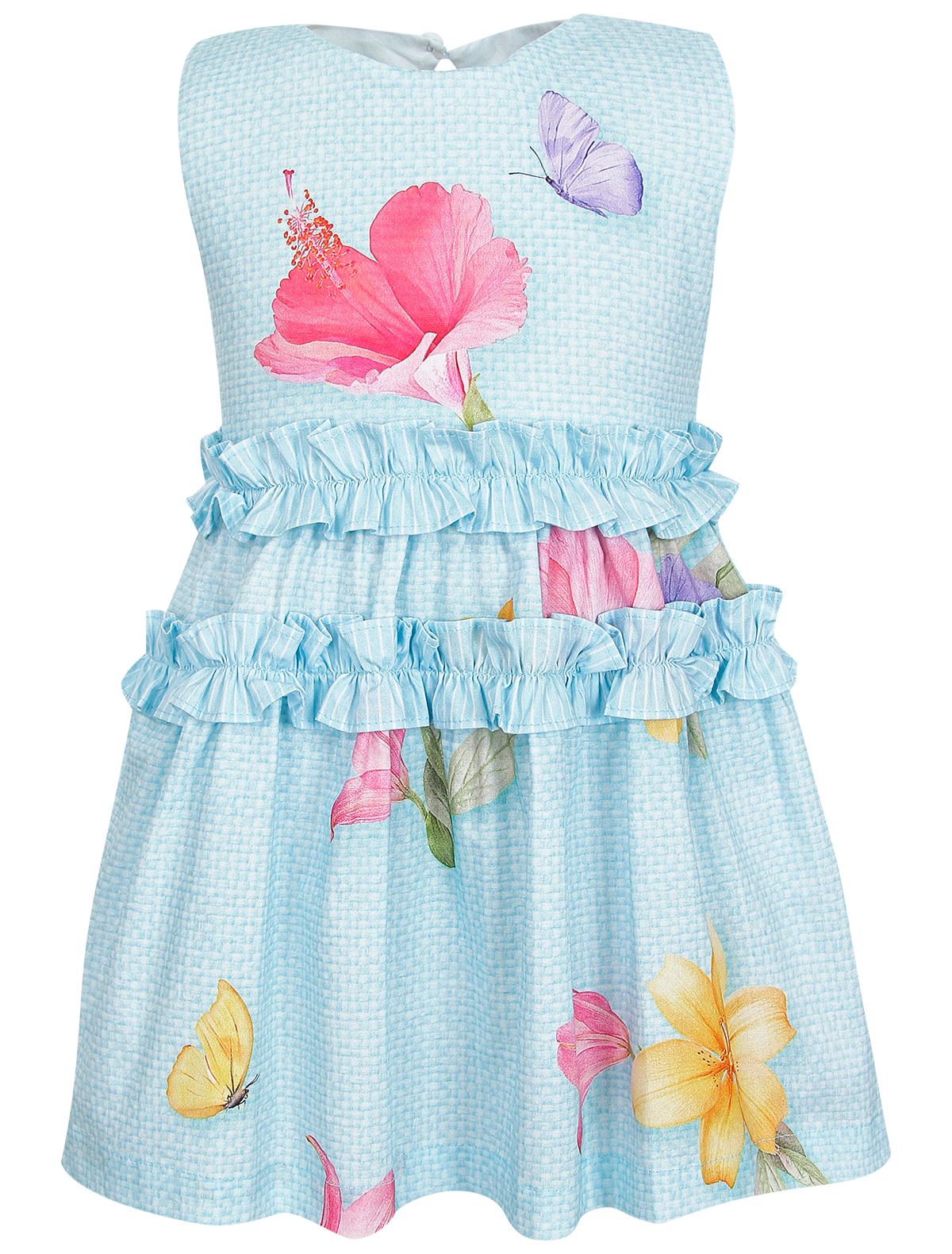 Платье Lapin House 2566801, цвет голубой, размер 4 1054709372028 - фото 1