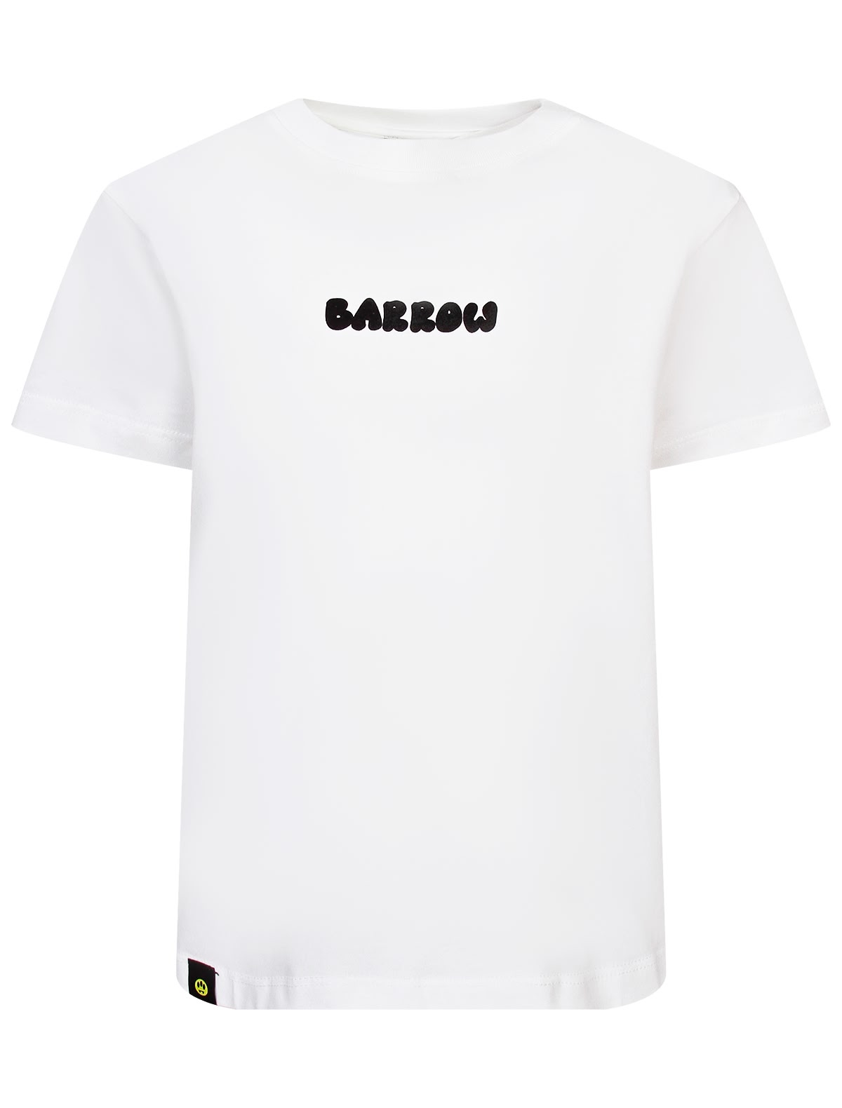 Футболка с принтом на спине