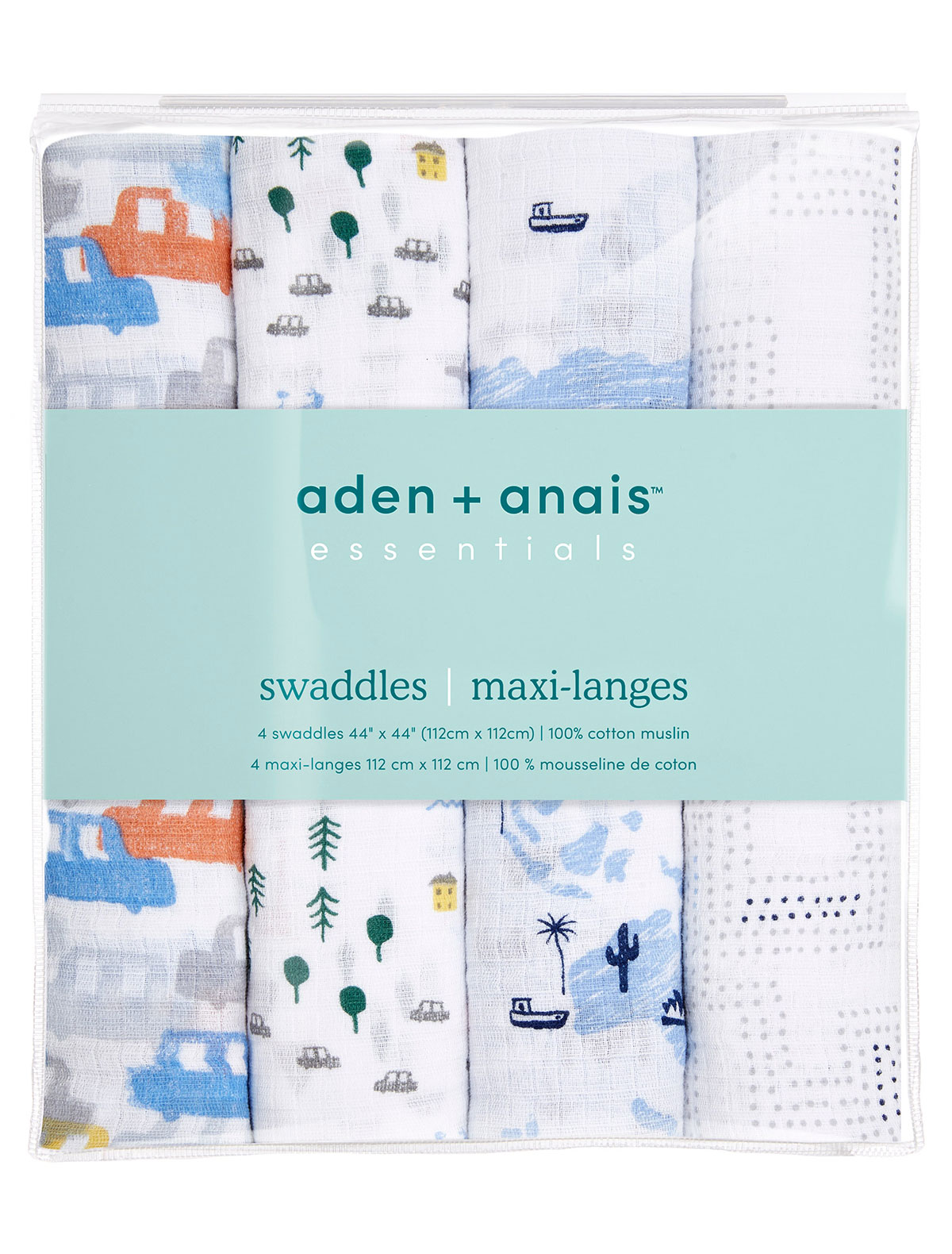 

Пеленка ADEN + ANAIS, Белый, 2379932