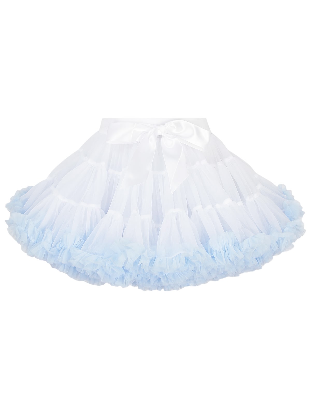 Градиентная пышная юбка