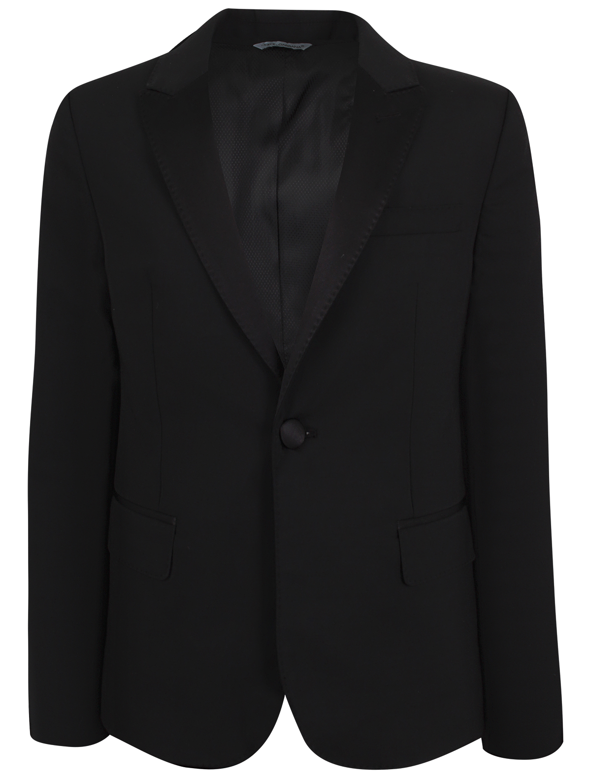 Пиджак Dolce & Gabbana 2585822, цвет черный, размер 11 1334519380780 - фото 1