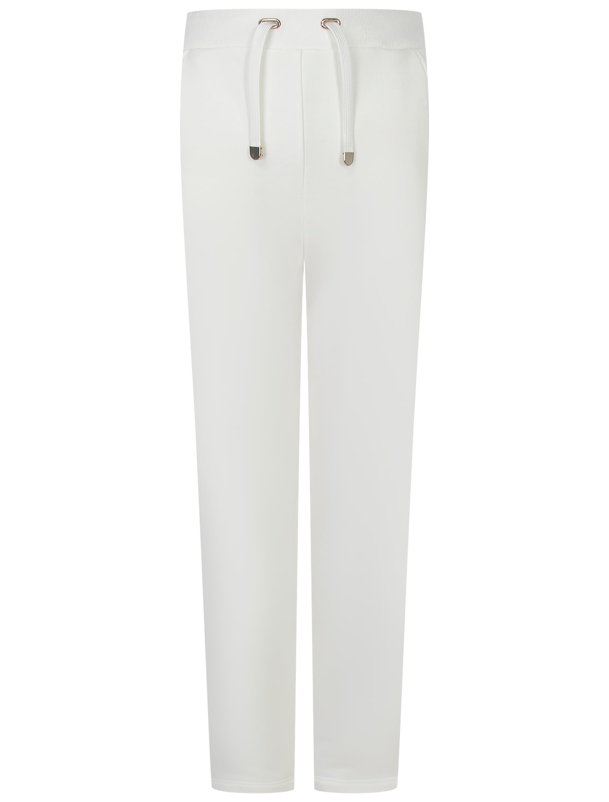 Молочные брюки из футера