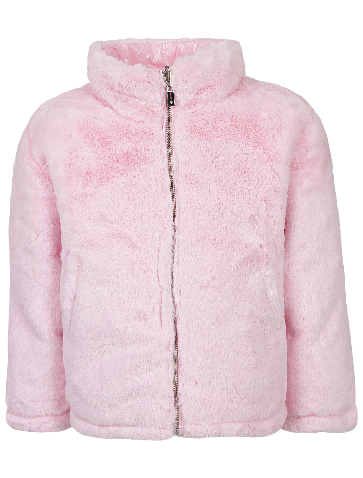 Куртка меховая TWINSET 2613316, цвет розовый, размер 7 4234509380240 - фото 8
