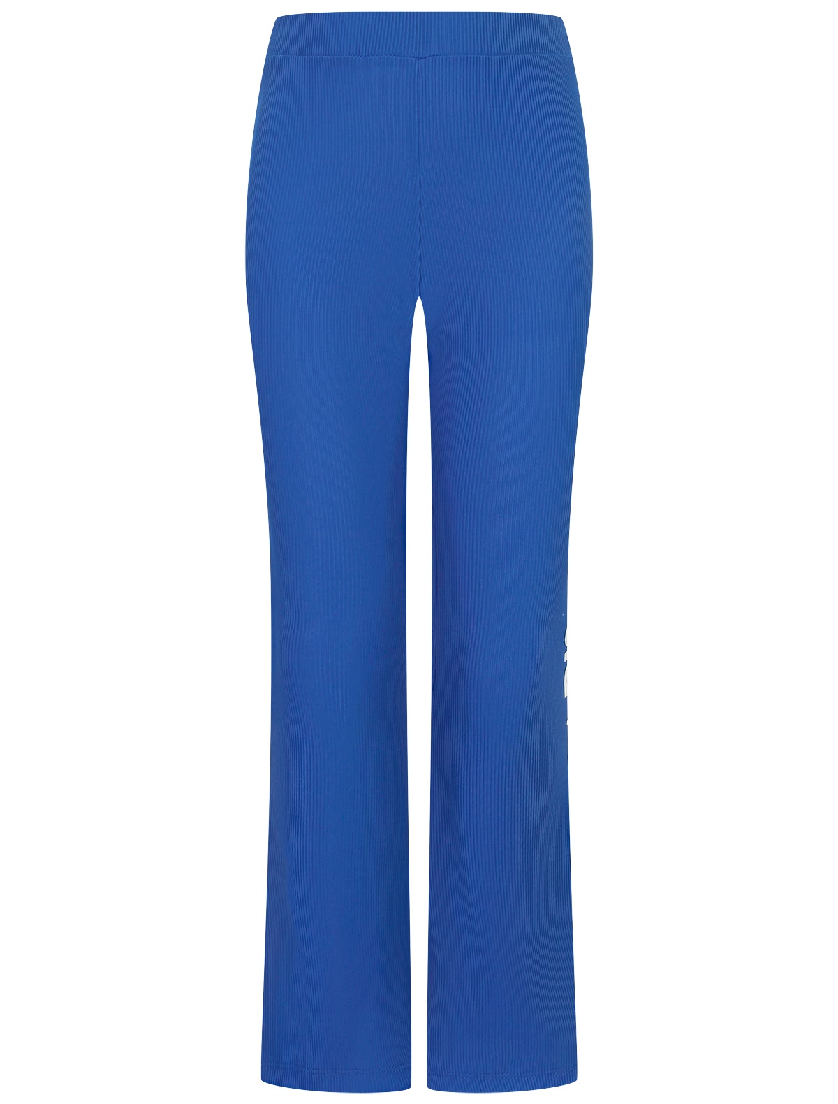 Синие брюки-клеш