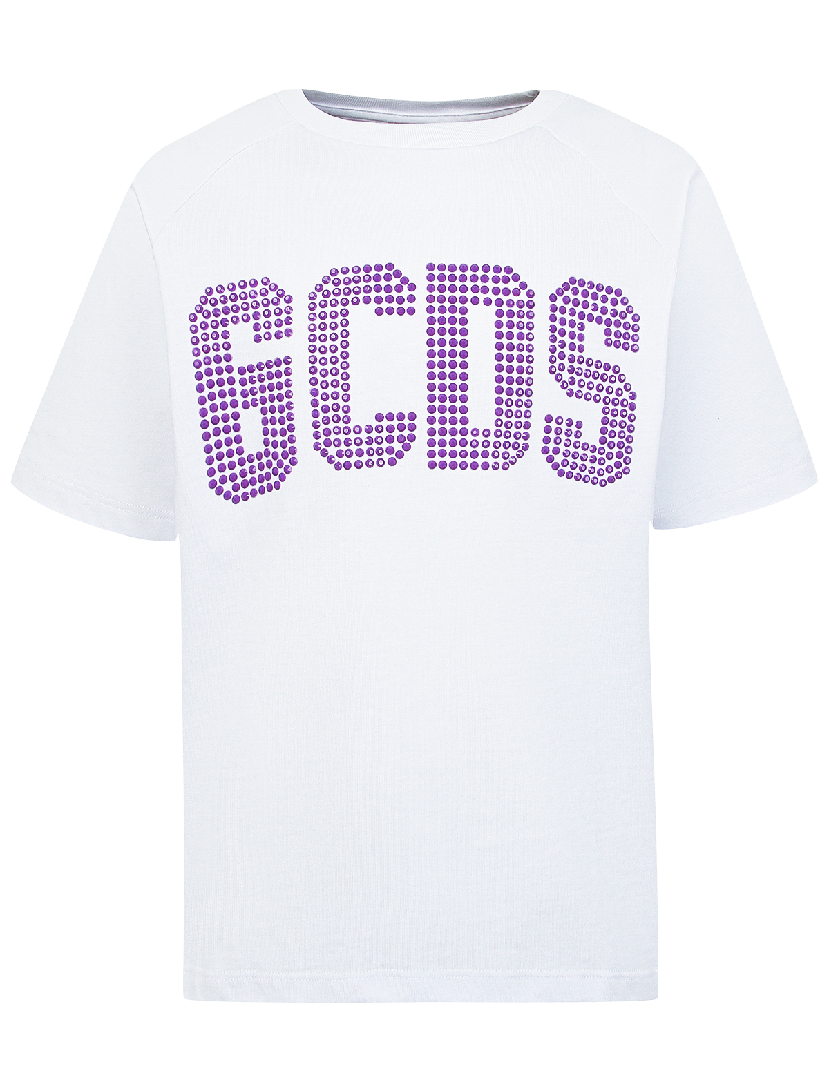 Футболка GCDS mini фиолетового цвета