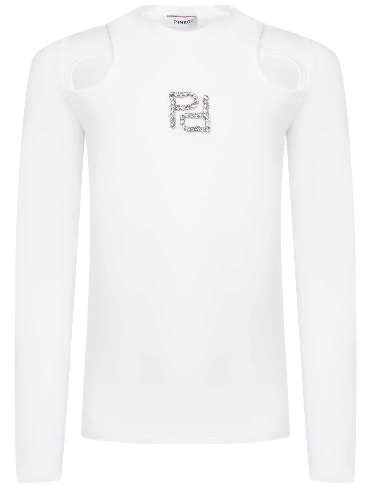 Лонгслив с вырезами