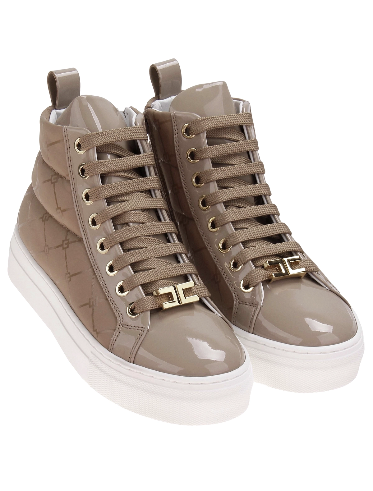 

Кеды ELISABETTA FRANCHI, Бежевый, 3074614