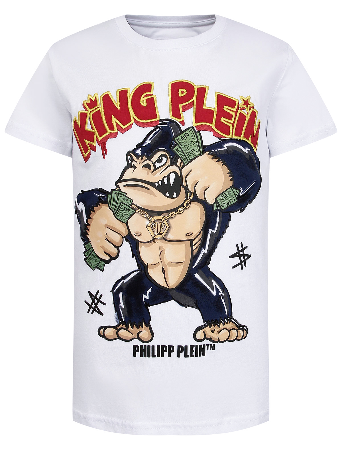 

Футболка Philipp Plein, Белый, 2230293