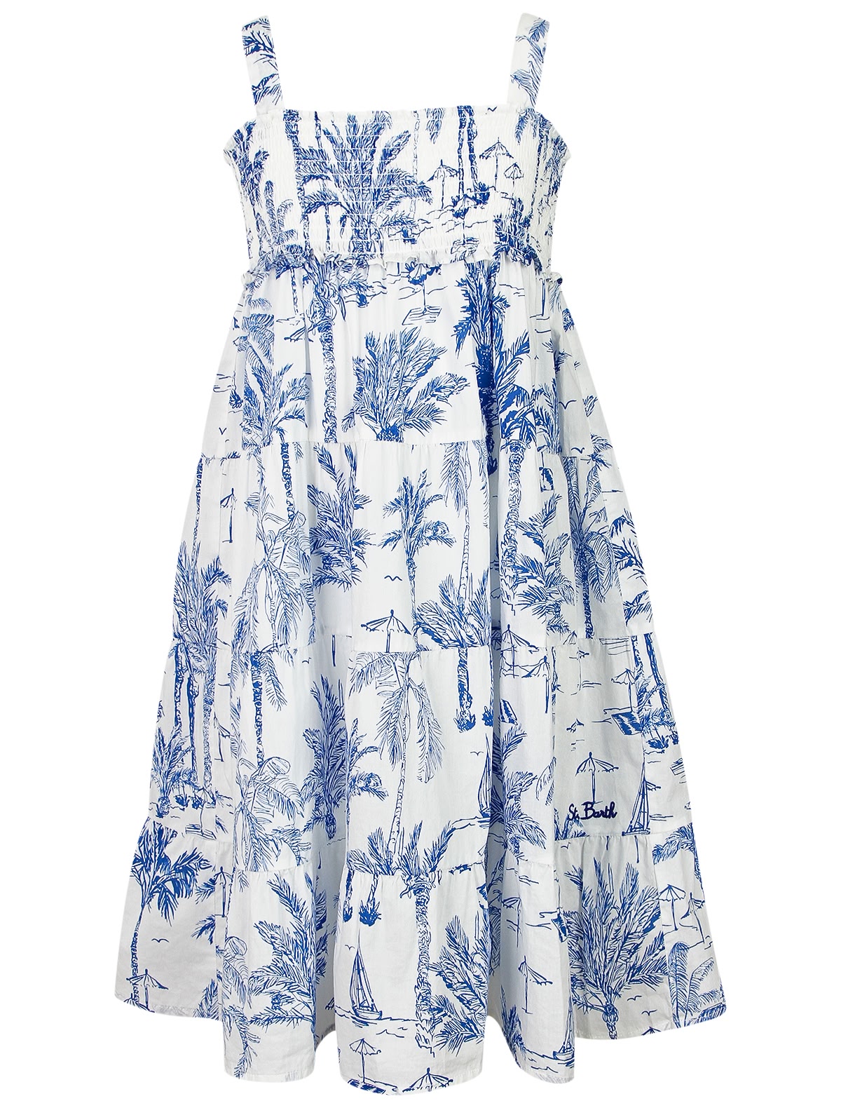 Сарафан с пальмами