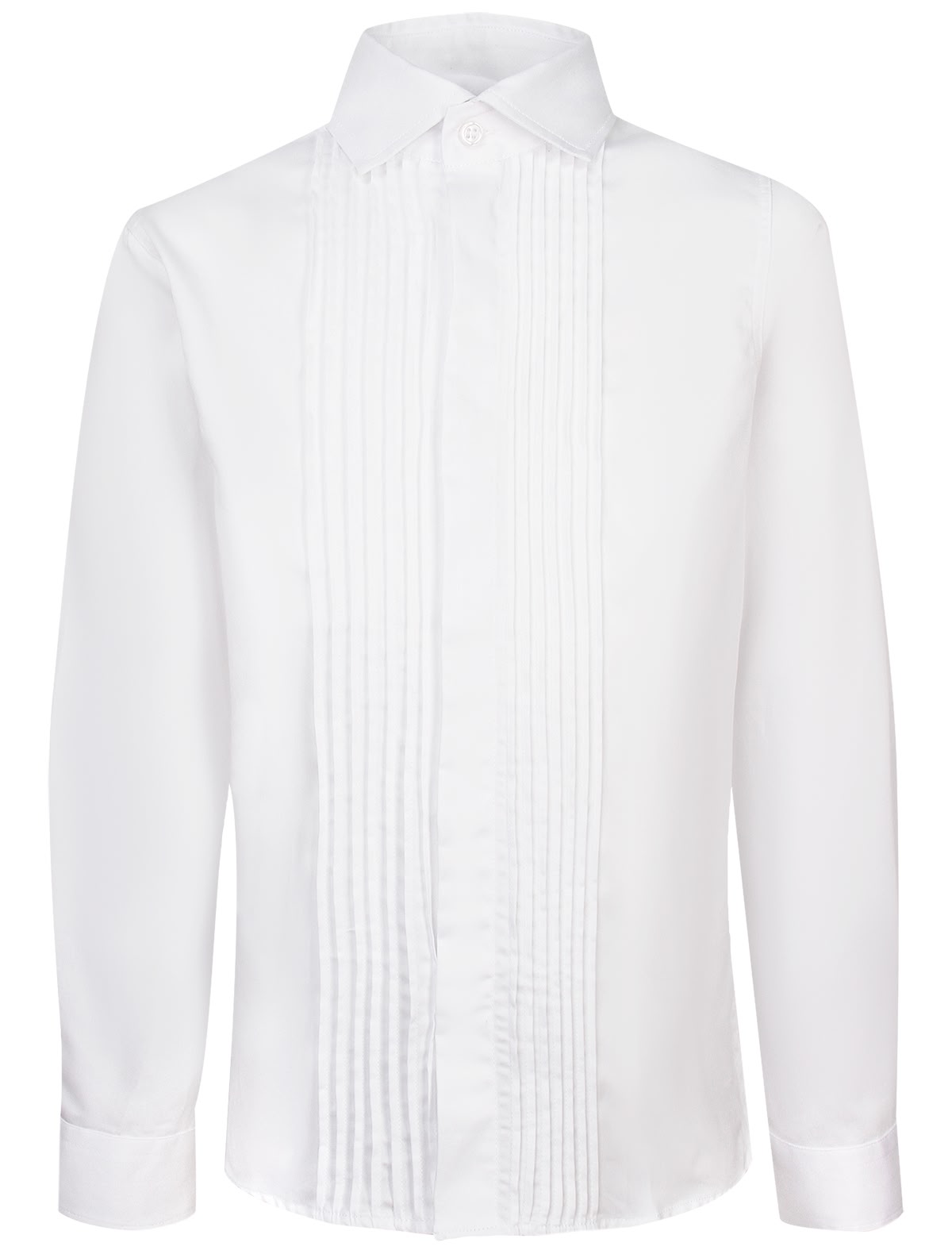 Хлопковая рубашка с декором