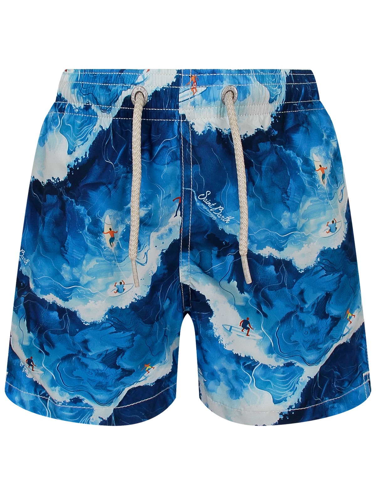 Пляжные шорты с принтом Сёрфинг