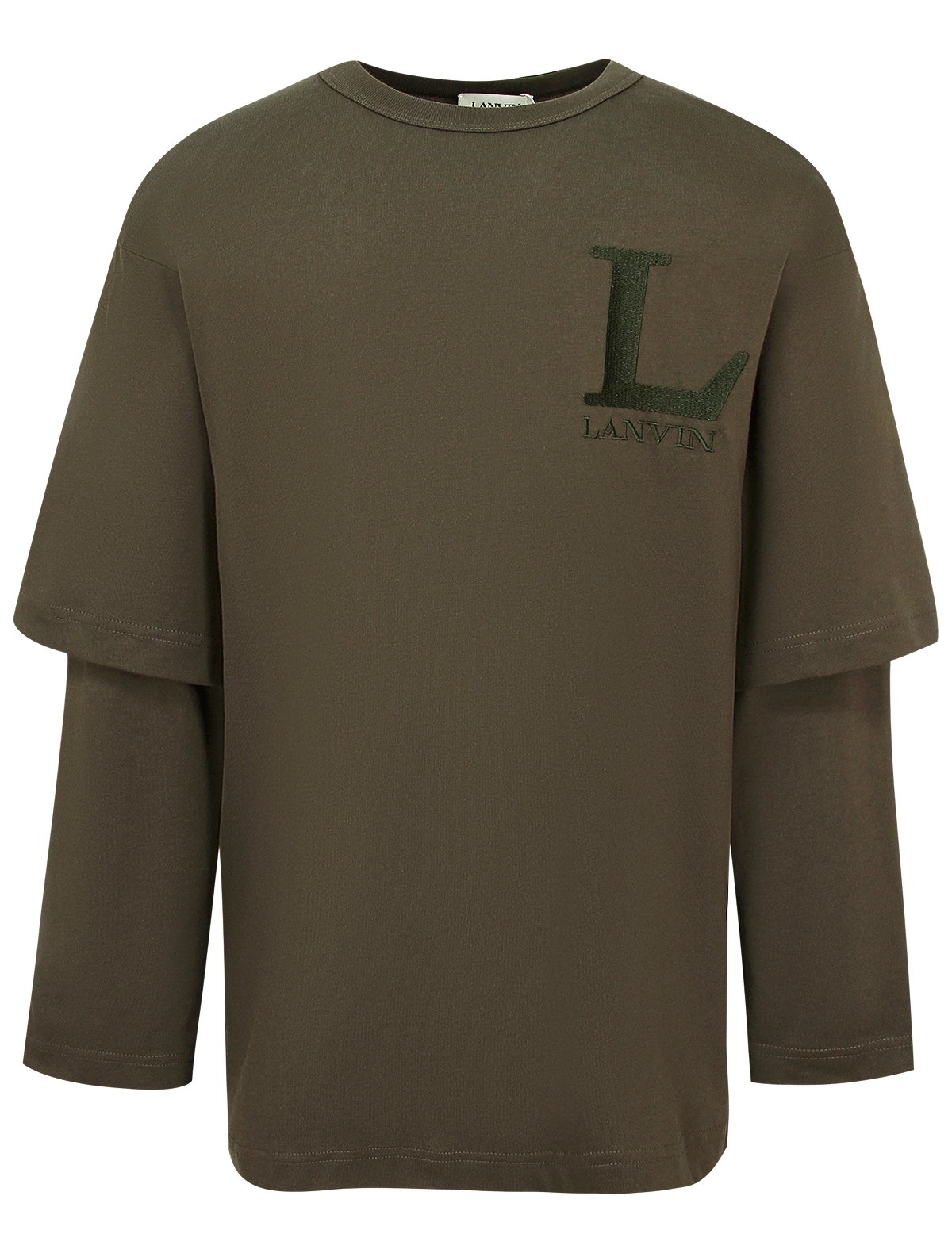 

Лонгслив Lanvin, Зеленый, 3051466