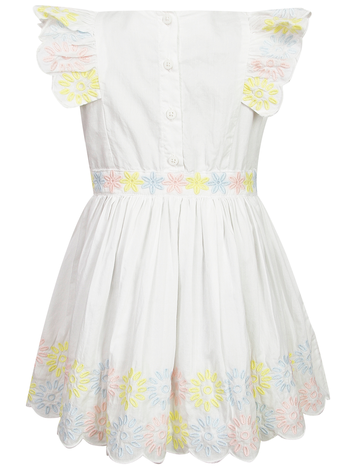 Платье Stella McCartney 2565726, цвет белый, размер 3 1054709370208 - фото 2