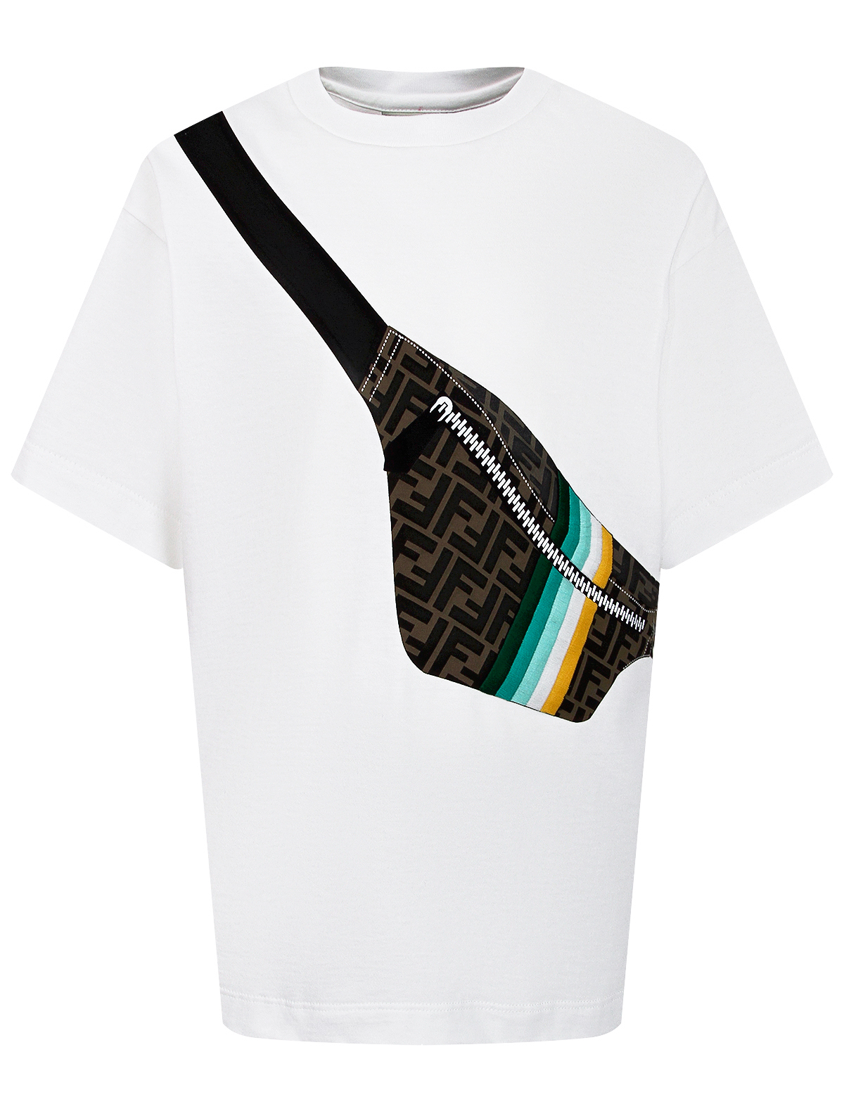 

Футболка Fendi, Разноцветный, 2283572