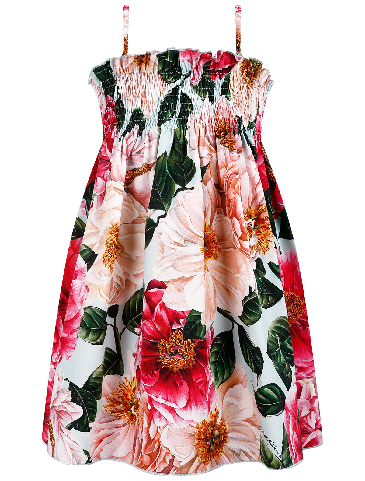 Платье Dolce & Gabbana 2282370, цвет розовый, размер 11 1054509175201 - фото 1