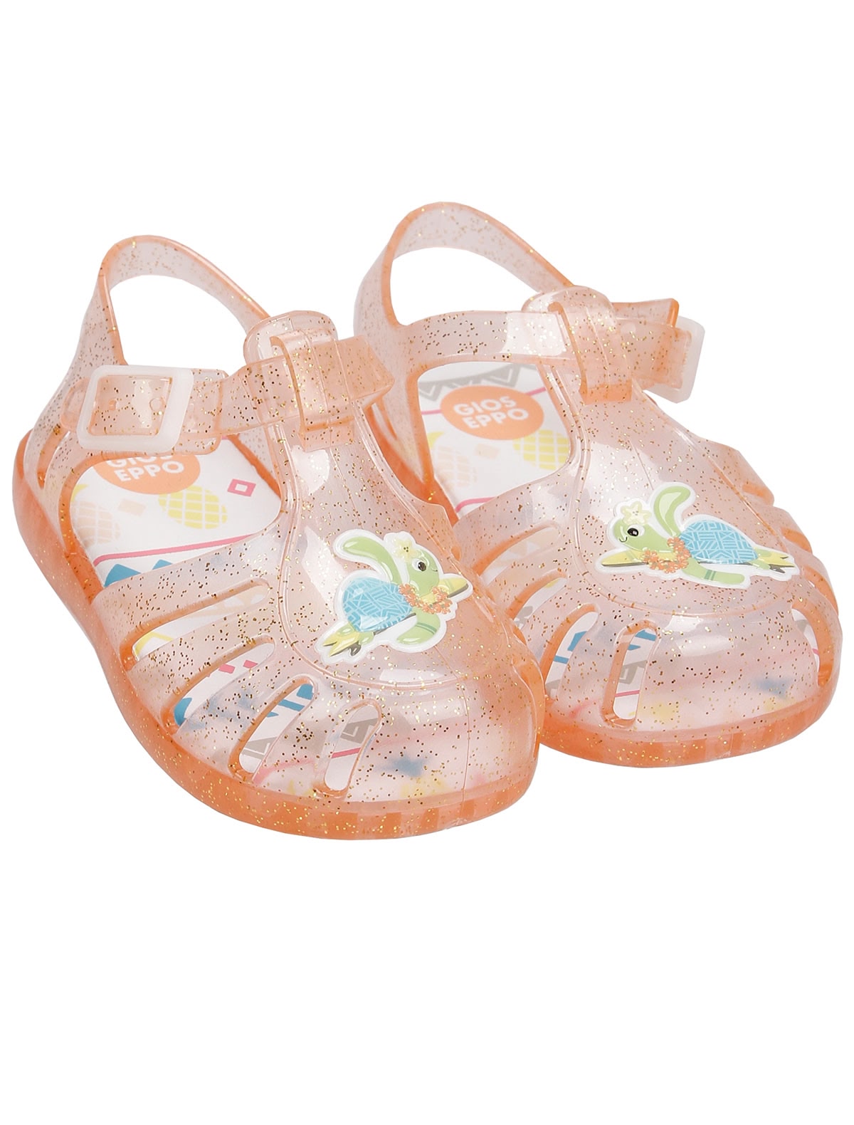 Босоножки пляжные с черепашками