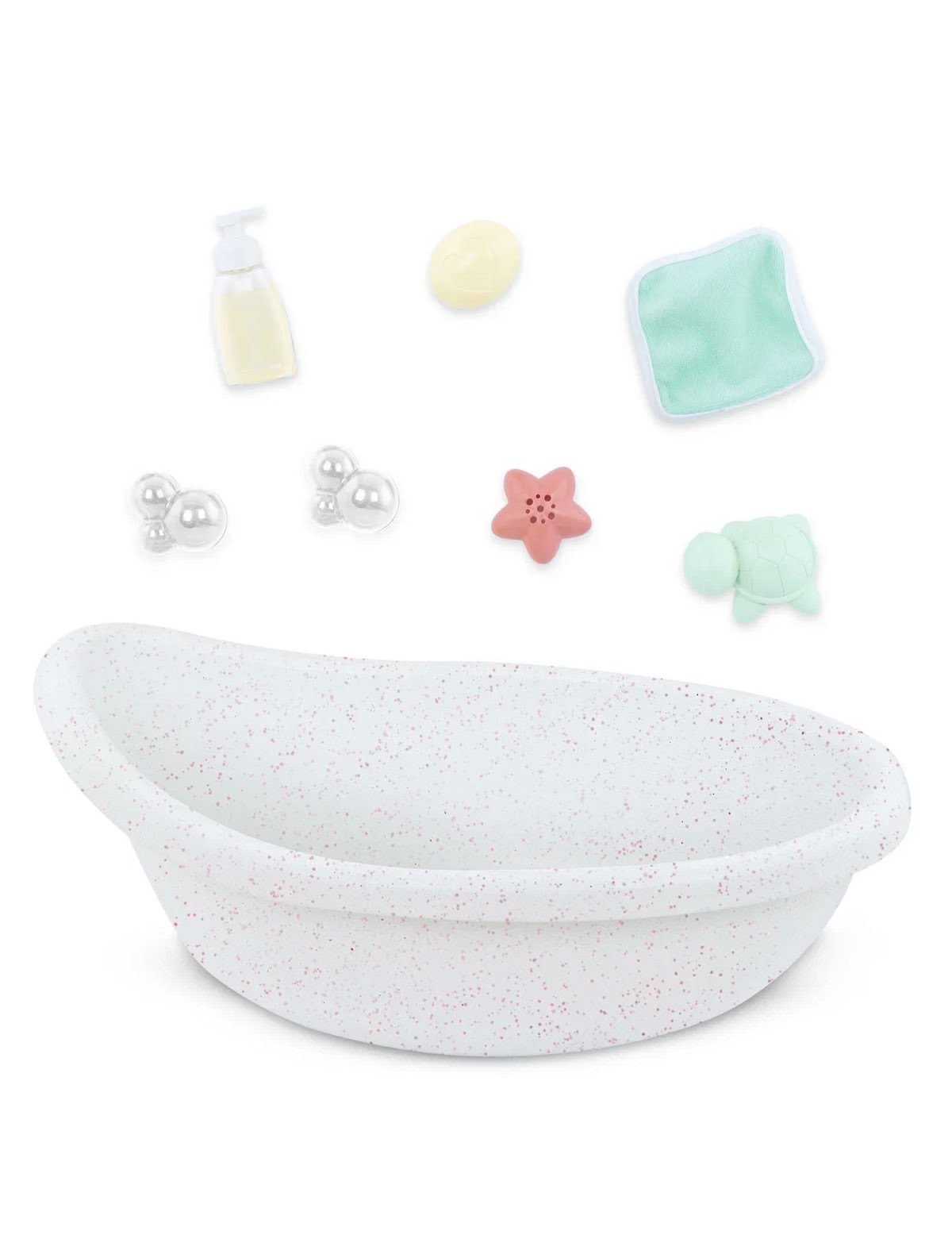 Набор игровой с ванночкой для кукол-пупсов
